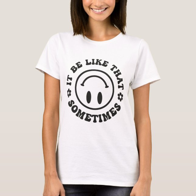 T-shirt Parfois c'est comme ça, Femmes branchées (Devant)