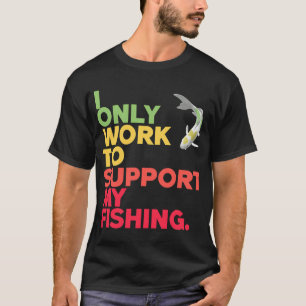 T-shirt Parfois c'est un poisson d'autres fois c'est un bo