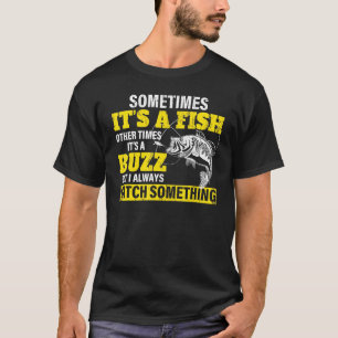 T-shirt Parfois c'est une pêche au poisson