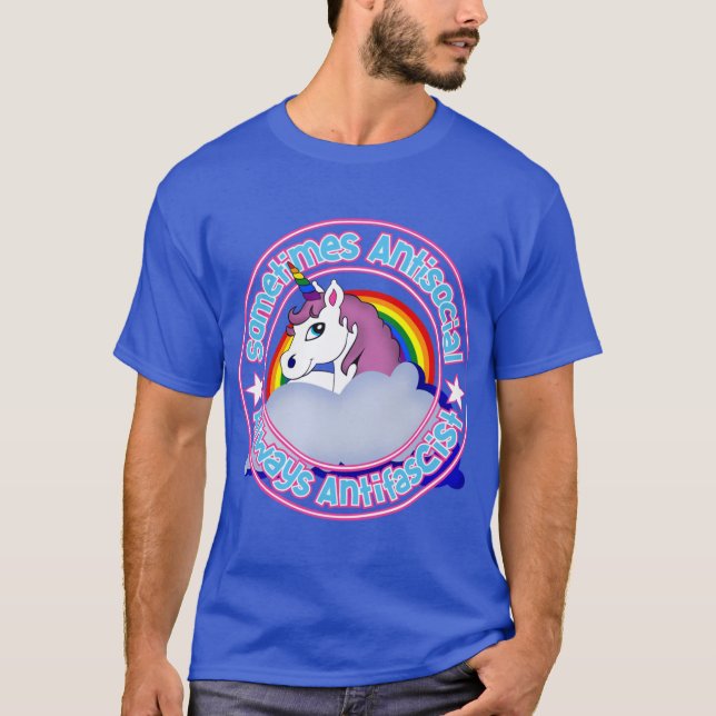 T-shirt Parfois garçon antisocial (Devant)