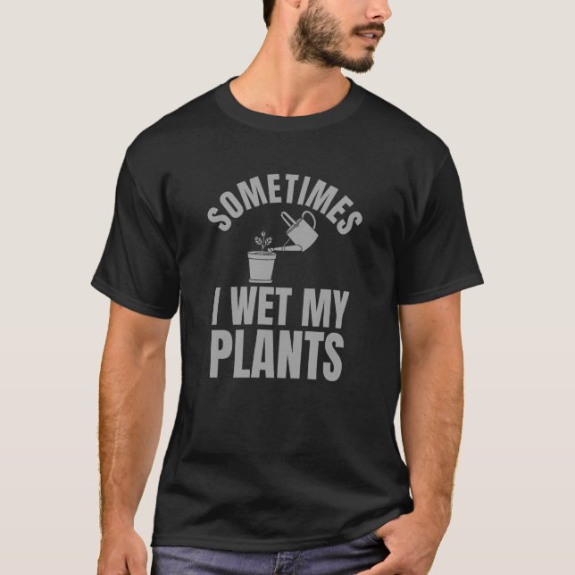 T-shirt Parfois, J'Ai Regardé Mes Amoureux Plante Du Jardi (Devant)