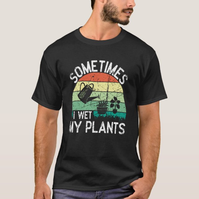 T-shirt Parfois, J'Ai Regardé Mes Plantes Jardin Enthousia (Devant)
