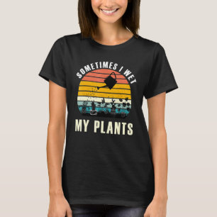T-shirt Parfois, J'Ai Regardé Mon Style Rétro Plante