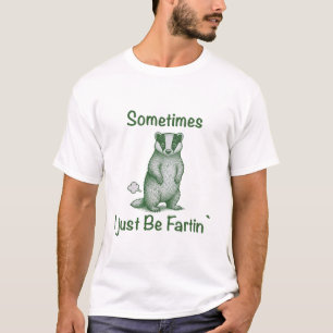 T-shirt Parfois, je fais juste des pets la mouffette