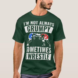 T-shirt Parfois Je Lutte Drôle Entraîneur De Lutte