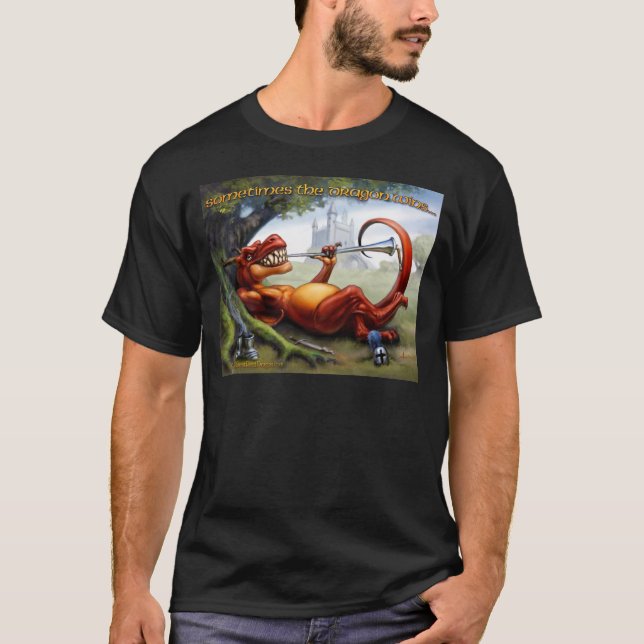 T-shirt Parfois le Dragon gagne (Devant)