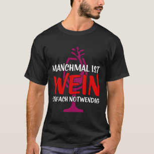 T-shirt Parfois, Le Vin Est Juste Nécessaire