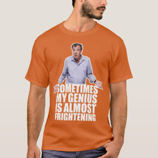 T-shirt Parfois mon génie est presque effrayant Génie J
