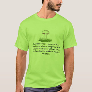T-shirt Parfois quand je vois des champignons…