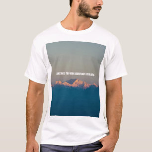 T-shirt Parfois vous gagnez parfois vous perdez 