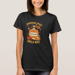 T-shirt Parfum d'automne aux épices de citrouille Saison d