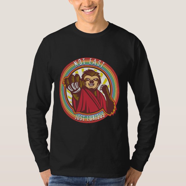 T-shirt Parfum Lazy Pas Rapide Juste Furieux (Devant)