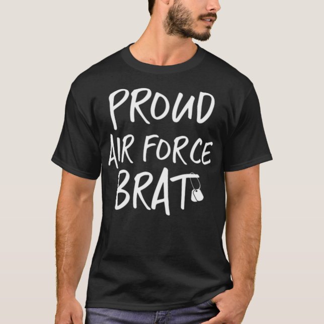 T-shirt Pari galop de brat de la Force aérienne  (Devant)