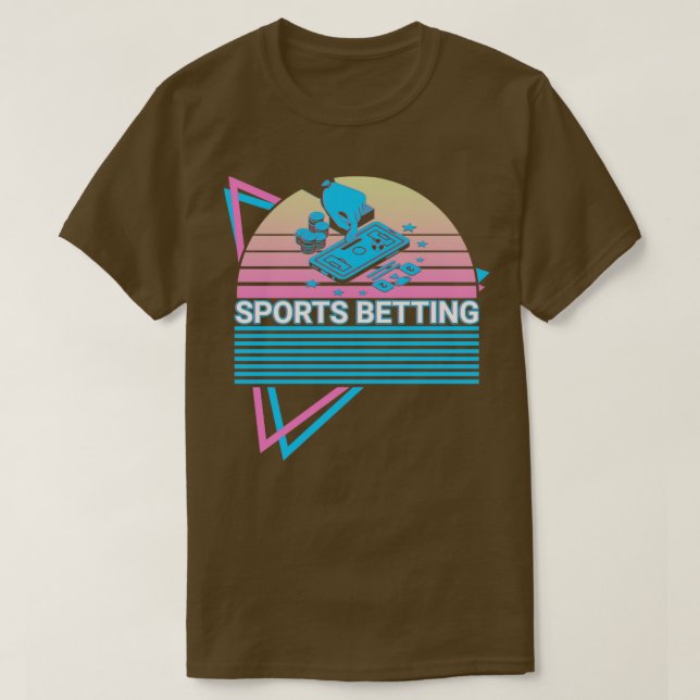 T-shirt Pari Sport Bettor Retro (Design devant)