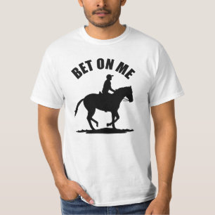 T-shirt Pari Sur Moi - Course À Cheval