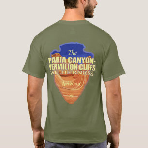 T-shirt Paria Canyon - Vermilion Cliffs (pointe de flèche)