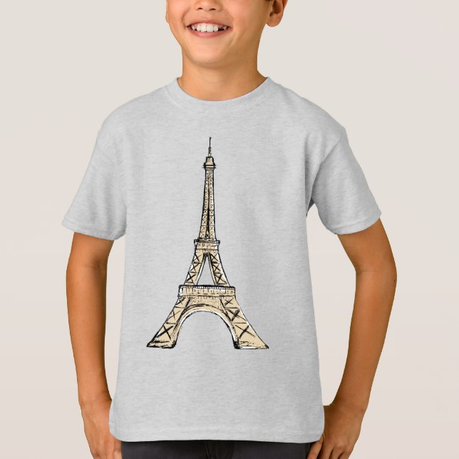 T-shirt paris (Devant)