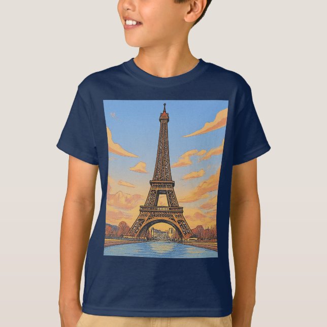 T-shirt Paris (Devant)