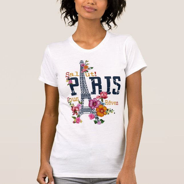 T-shirt paris (Devant)