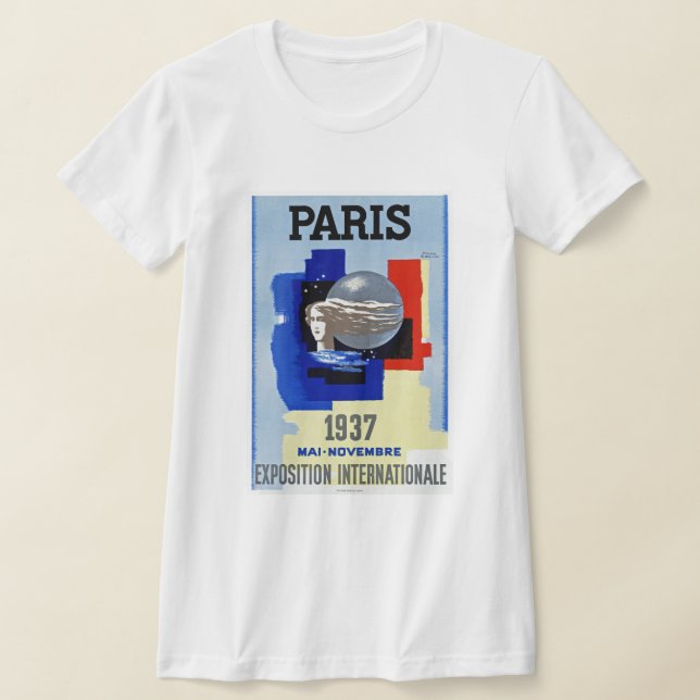 T-shirt Paris 1937 ~ Exposition internationale (Poser)