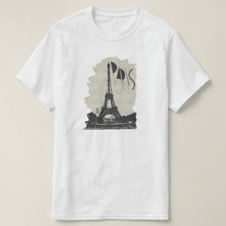 T-shirt Paris eifel tower jnf