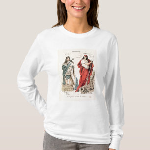 T-shirt Paris et Versailles brillant à l'un l'autre, 1871