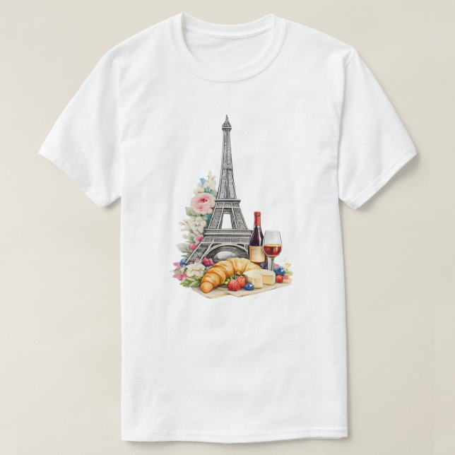 T-Shirt Paris France (Design devant)