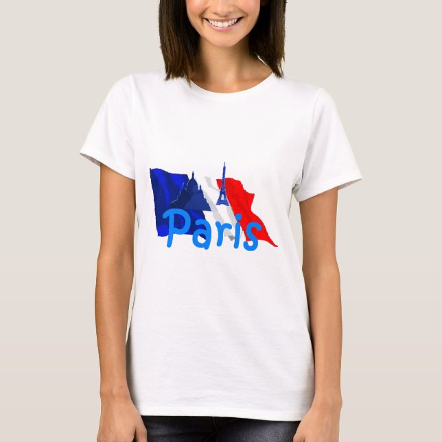 T-shirt Paris France (Devant)