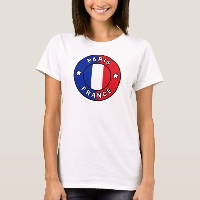 T-shirt Paris France (Devant)
