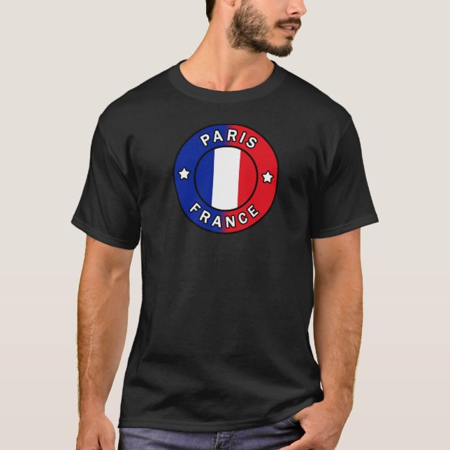 T-shirt Paris France (Devant)