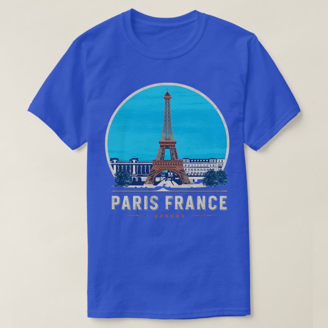 T-shirt Paris France 1 (Design devant)