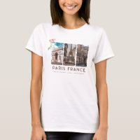 PARIS, France. Eiffel, Louvre, Arc de Triomphe