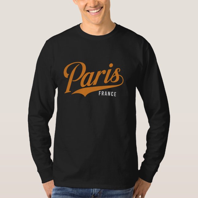 T-shirt Paris France Souvenir (Devant)