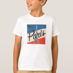 T-shirt Paris France   Tour Eiffel