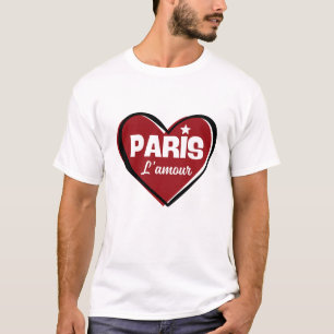 T-shirt Paris l'amour