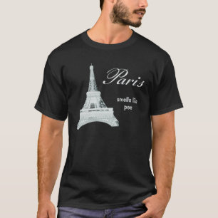 T-shirt Paris - obscurité de chemise
