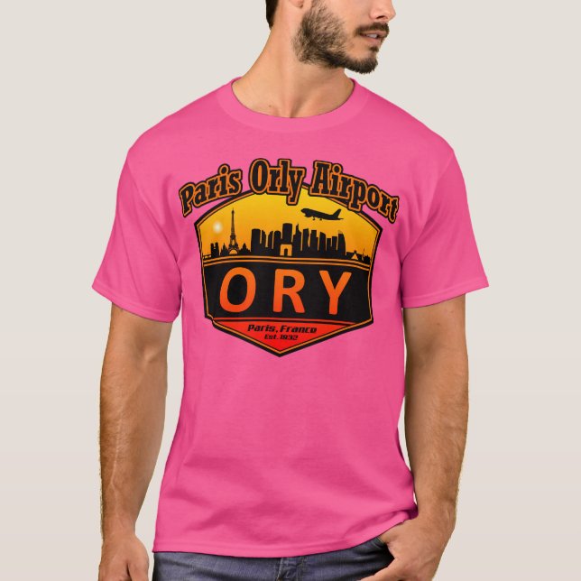 T-shirt Paris Orly (Devant)