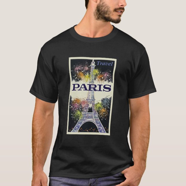 T-shirt Paris : Poster (Devant)