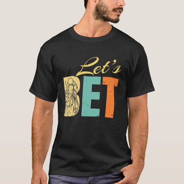 T-shirt Paris sur les courses de chevaux pari (Devant)