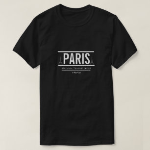 T-shirt Paris - Une chemise Monsieur