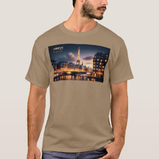 T-shirt Paris Ville de lumière Collection Grandes Villes