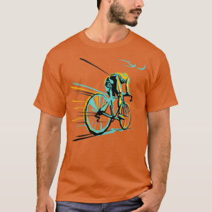 T-shirt Paris vintage Roubaix Vélo Art