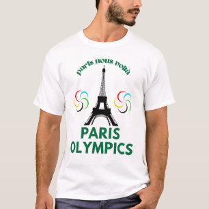 T-shirt Paris voici les Jeux Olympiques 2024