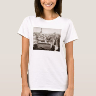 T-shirt Paris : Vue aérienne, 1900