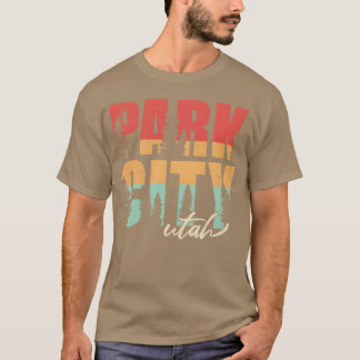 T-shirt Park City rétro