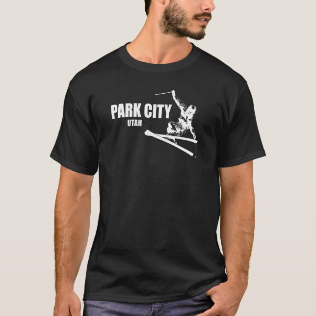 T-shirt Park City Utah (Devant)