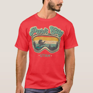 T-shirt Park City Utah Retro Station de ski Vintage Vac