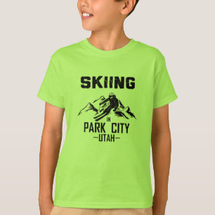 T-shirt Park City Utah ski
