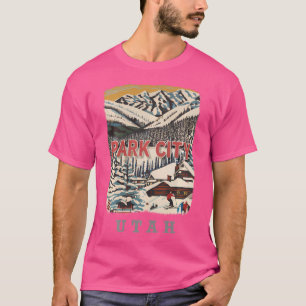T-shirt Park City Utah Ut Mountain Majesty Sd991