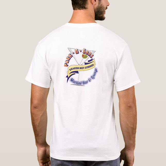 T-shirt Park N Sons Martini Bar & Lounge III (Dos)